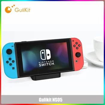 

Gulikit NS05 Portable Dock For Nintendo Switch Docking Station with USB-C PD Charging Stand Adapter USB 3.0 Port