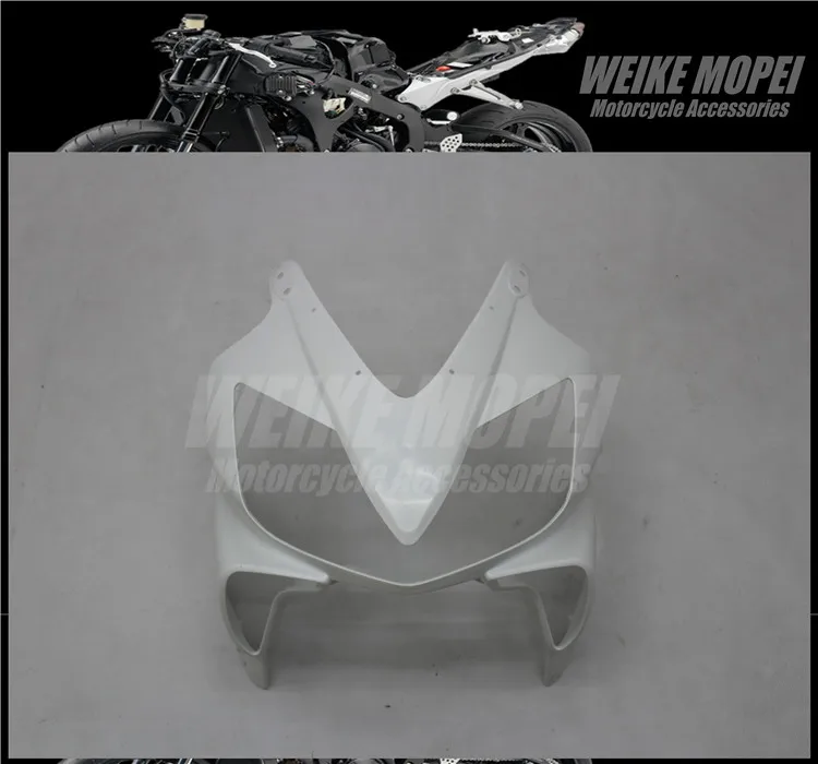 Неокрашенный передний верхний обтекатель фары хомут для HONDA CBR600F4I 2001 2002 2003 2004 2005