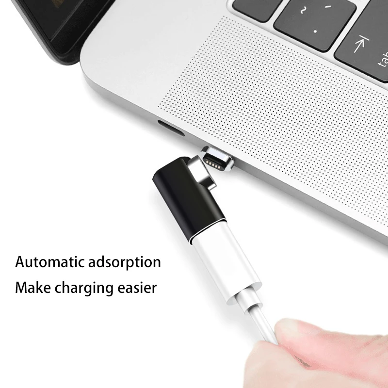 Магнитный адаптер для зарядного устройства 4 3 А Macbook Pro Samsung Xiaomi зарядки с разъемом