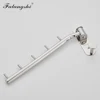 Falangshi Clothes Rack Polished Swivel Clothes Hangers Stainless Steel Wall Mount Hanger Drying Rack Clothes Organization WB3019 5