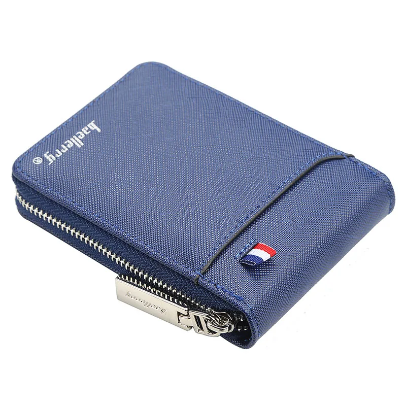 

2019 New Credit Card ID Holders Wallet High Quality Leather Men Business Cards Wallet Male Zipper Credit Holder Purse Card Case