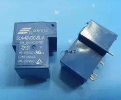 

2pcs/lot Relay SLA-48VDC-SL-A 4PIN 30A T90 New and original