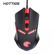 USB Проводная игровая клавиатура Мышь Z-7600 профессиональный светодиодный подсветка с 6 кнопками, оптическая 1000/1600/2000 Точек на дюйм Размер можно регулировать для портативных ПК