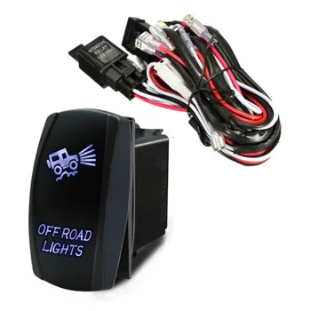 

Accessories Rocker Switch 1#~8# Black Parts Work Light Bar With Relay Kit Waterproof