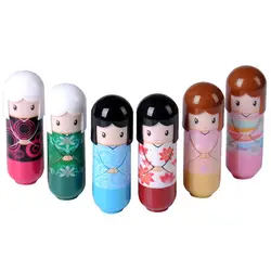 1Pcs 6 Color Sell Random Delivery Lip Balm Lip Oil, Moisturizing Non-greasy Fruit Flavor Waterproof And Sweatproof Lipstick