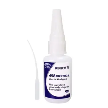 

25ml JL-498 Glue Iron Stainless Steel Aluminium Alloy Metal Welding Quick-drying 95AA