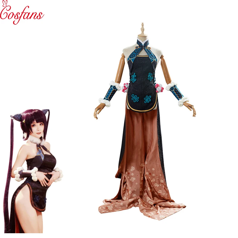 Новый FGO Fate/большой заказ Yang Guifei Косплей Костюм Униформа Хэллоуин Карнавальный