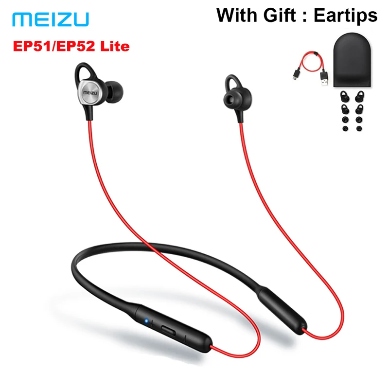 Meizu EP51 EP52 Lite беспроводные Bluetooth спортивные наушники стерео гарнитура с микрофоном
