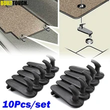 10x автомобильные коврики зажимы для крючков, держатели зажимов для крепления ковров, крепления для Toyota Corolla Camry Highlander Yaris фиксатор