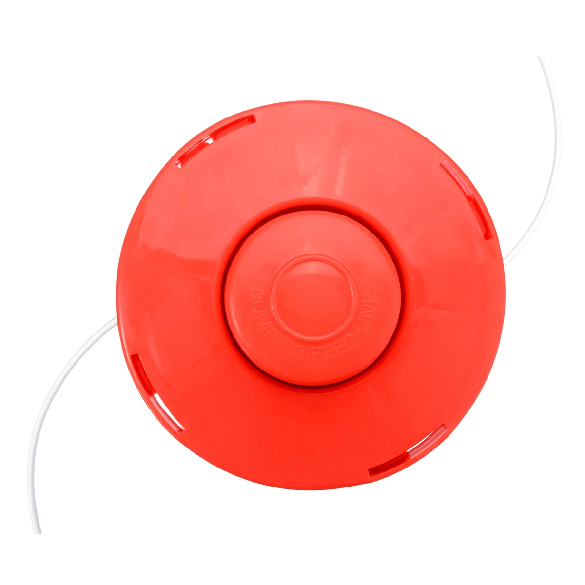 Mayitr Nylon Grass Trimmer Head Universal Brush Cutter Trimmer Heads With 2.4mm Cut Red Rope Lawn Mower Parts