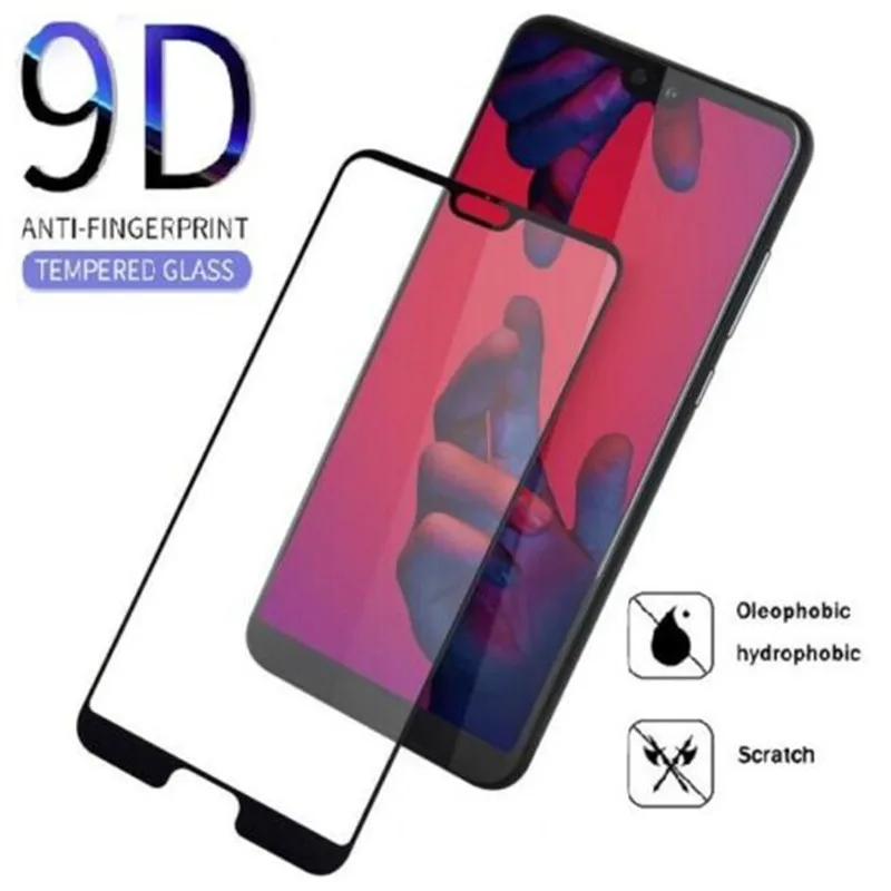 

Tempered Glass For Huawei P20 lite 2019 9D Screen Protector For Huawei P20 pro lite Protective Glass