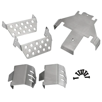 

RC Car for TRX4 TRX-4 Bumper Chassis Armor Protection Skid Plate for Traxxass Defender Option Upgrade Parts