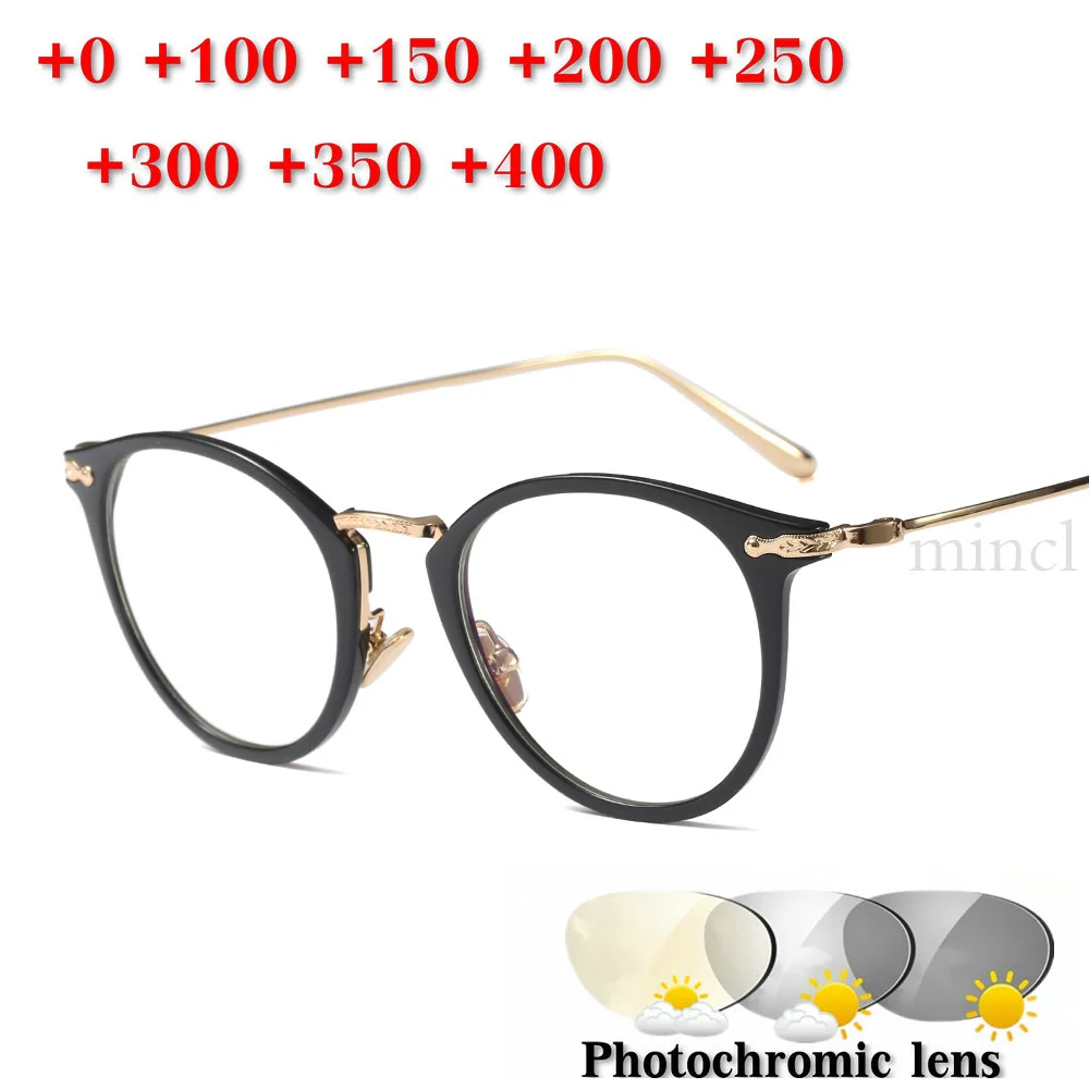 Новые солнцезащитные фотохромные женские модные дизайнерские очки «кошачий глаз» оправа с металлическими очками для чтения женские очки против усталости UV400 NX