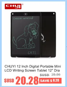 CHYI 8,5 дюймов частичное стирание ЖК-планшет для письма шероховатый почерк цифровые электронные блокноты доска для рисования стираемый детский игрушечный коврик