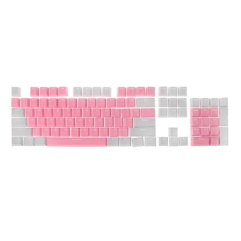 

Translucent Double Shot PBT 104 KeyCaps Backlit For Cherry MX Keyboard Switch X6HA