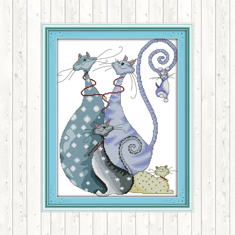 Merry Christmas Наборы для вышивания крестиком DIY Рукоделие Ремесла настенный домашний декор наборы узоров хлопковая нить Наборы для вышивания рукоделия