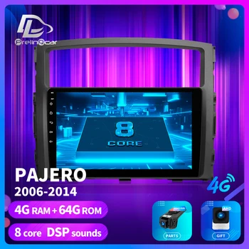 

prelingcar For Mitsubishi Pajero 2006-2014 years Car Radio Multimedia Video Player Navigation GPS Android 9.0 DSP dashboard