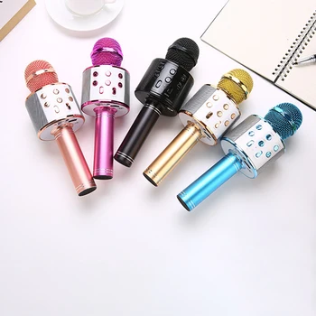 

Bluetooth Handheld Karaoke Speaker Player Machine for Kids Adults Home KTV Party for Iphone Ipad Android PC