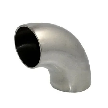 

304 Stainless Steel Handrail Elbow Pipe Fitting 38x1.2 Connector Muffler Durable