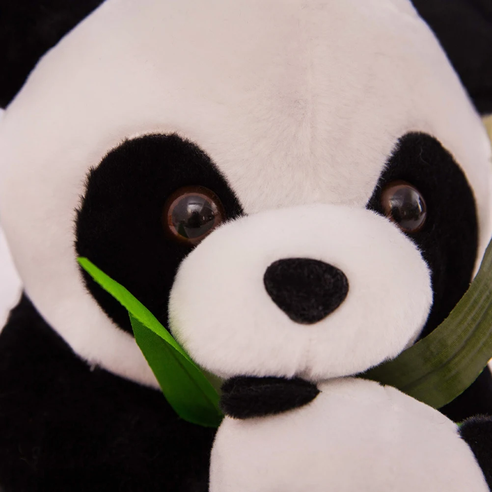 9 см/12 см плюшевая игрушка панда с бамбуком лист плюшевая игрушка-животное кукла каваи мини игрушка панда мультфильм подарок для детей на сумке/машине