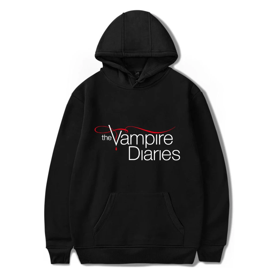  The Vampire Diaries Hoodies moletom Long Sleeve Pullovers Sweatshirt Korean Women Hooded tracksuit 