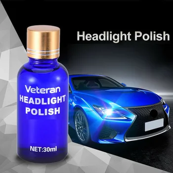 

30ml Car Headlight Lens Repair Polish Auto 9H Hardness Restorer Repairing Liquid Polish Cleaner Paint Care