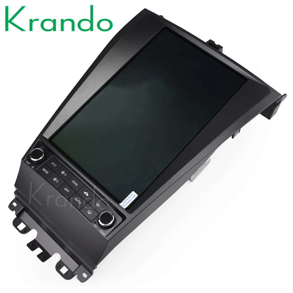 Clearance Krando Android 8.1 12.1" Tesla Vertical screen car radio player for Honda accord 7 2003-2007 gps navigation system 4
