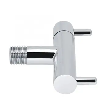 

Shut-off Valve Brass Two Way Valve Faucet Outlet Water Distribution Polishing for Toilet Washing Machine Electric Valve