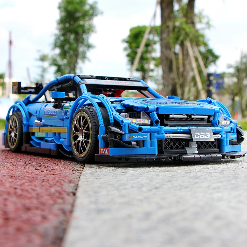 DHL Yeshin 20005 Technic App Control синий комплект гоночных автомобилей Совместимость MOC 6687
