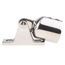 4 шт. нержавеющая Bimini труба глаз Конец " Труба палуба шарнир верхней установки Аппаратные средства