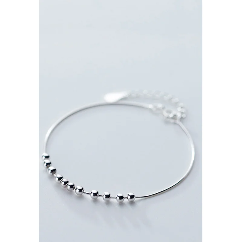 La Maxza, браслеты из стерлингового серебра 925 пробы для женщин, женские дизайнерские серебряные браслеты с бусинами, 925, женские браслеты, Женские аксессуары