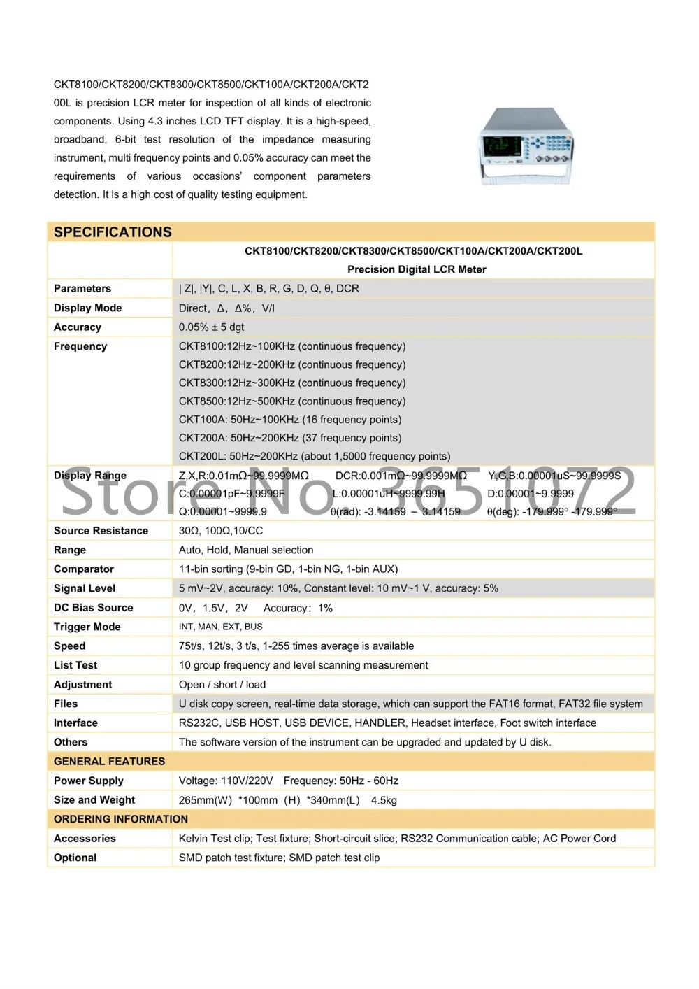 ckt8000 series lcr_1_副本