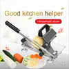 Household Small meat slicer Mutton roll slicer stainless steel Manual Frozen cut beef roll machine Fruit and vegetable Slicer 2