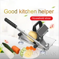 Household Small meat slicer Mutton roll slicer stainless steel Manual Frozen cut beef roll machine Fruit and vegetable Slicer 2