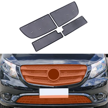

For Mercedes-Benz V-Class Vito W447 2016-2019 Car Accessory Front Grille Insert Net Anti-insect Dust Garbage Proof Inner Cover