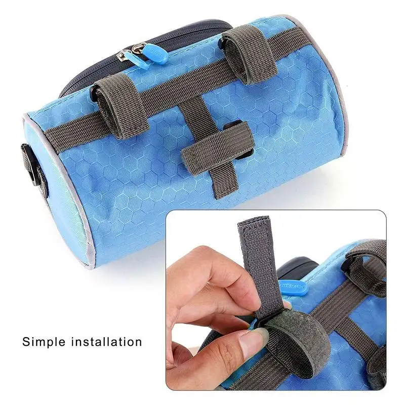 3 in 1 Waterproof Mountain Bicycle Bag Rainproof Front Handlebar Tube Frame Pouch 5.5inch Phone Case Cycling Accessories