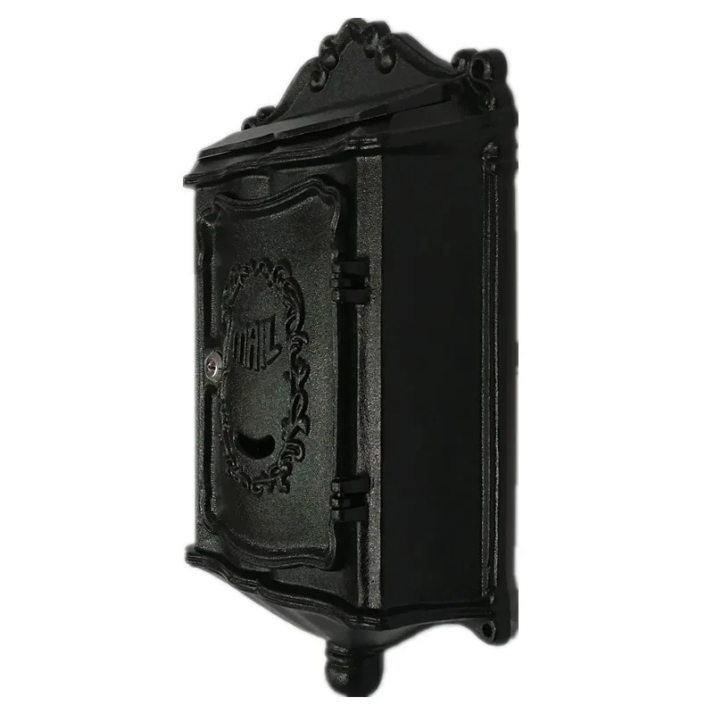 

Mailbox Outdoor Mailbox Wall-Mounted Mailbox Retro Mailbox European Mailbox Letter Box Mailbox Villa Mailbox Box decoration