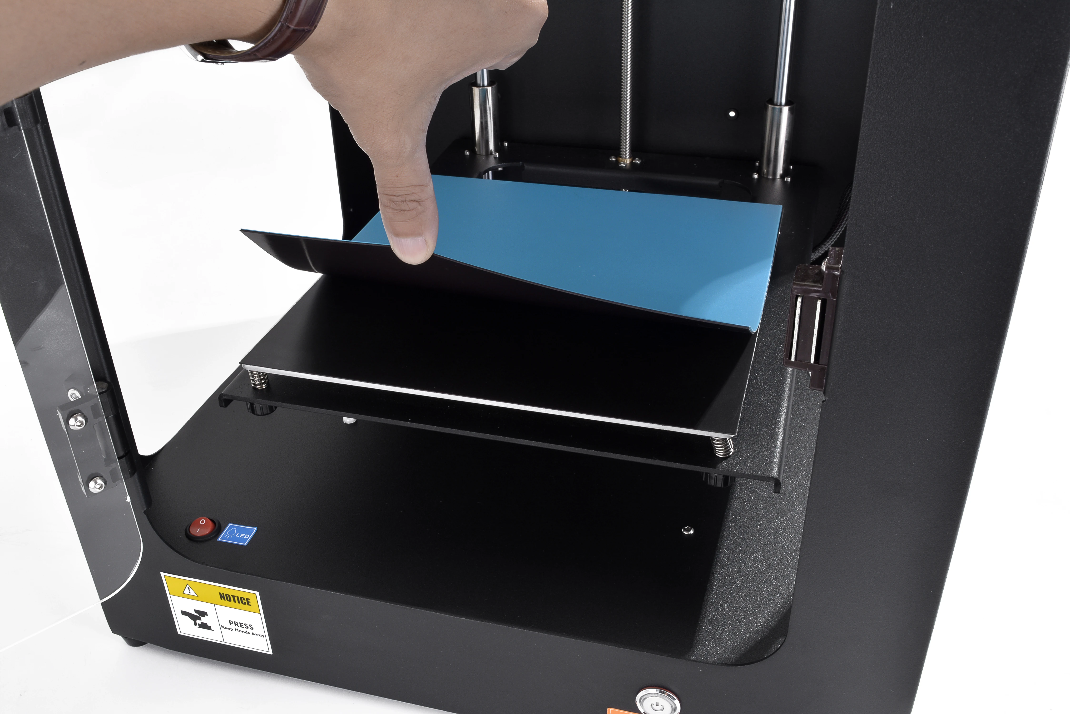 HUAFAST HS-Mini S 3d принтер Полностью закрытый принт ABS TPU PLA PETG деревянное Волокно Модуль обнаружения поломки с гибкий магнит кровать
