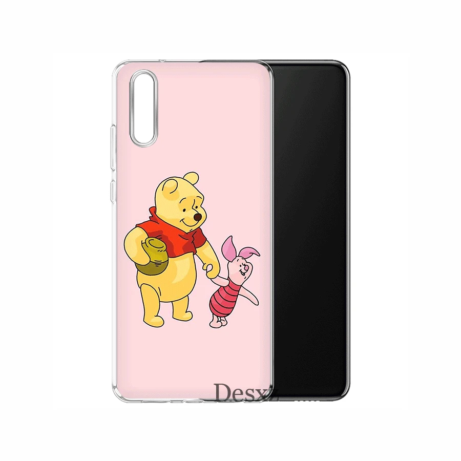 Чехол для мобильного телефона TPU для huawei P30 P20 P10 P8 P9 Lite Pro P Smart Z Plus чехол Винни Пух