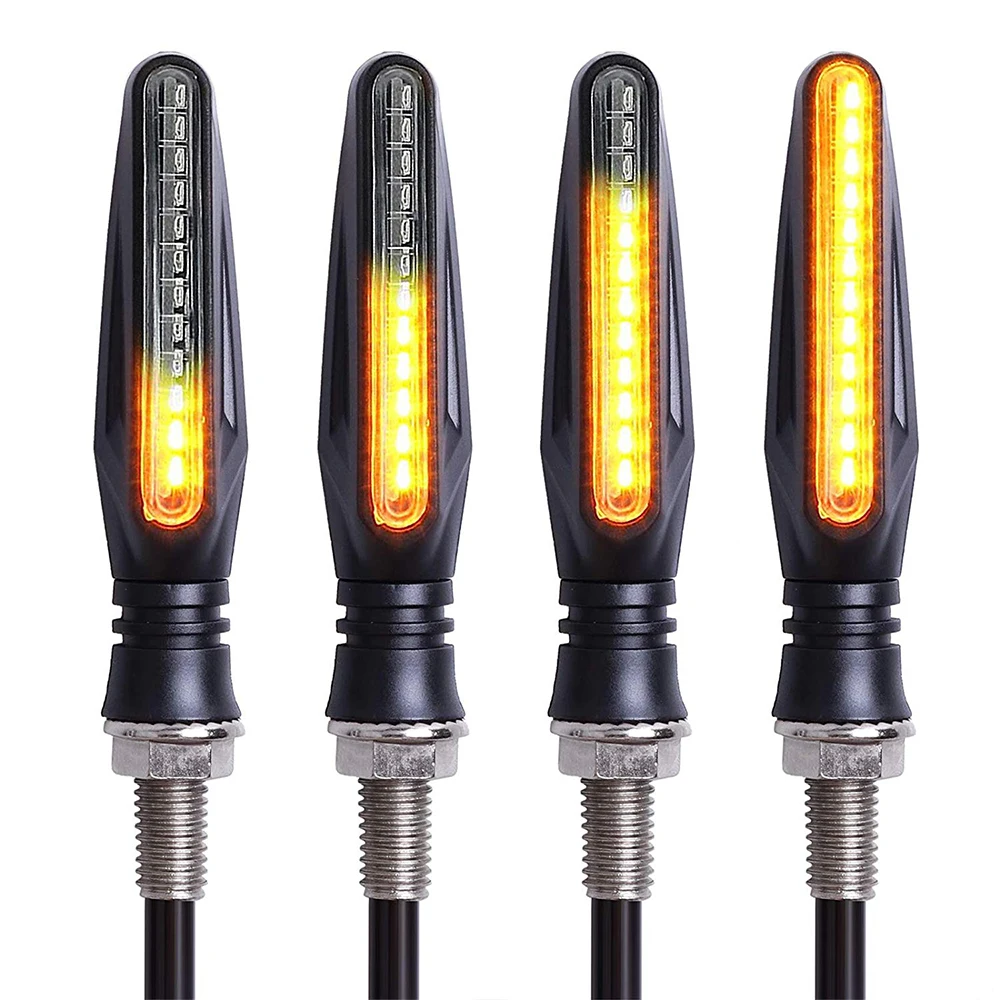 

4Pcs 12V Amber Led Motorcycle Turn Signal Light Flasher Indicator Blinker For Honda nc750x CBR 250R 500R 600RR 1000RR CB 125R