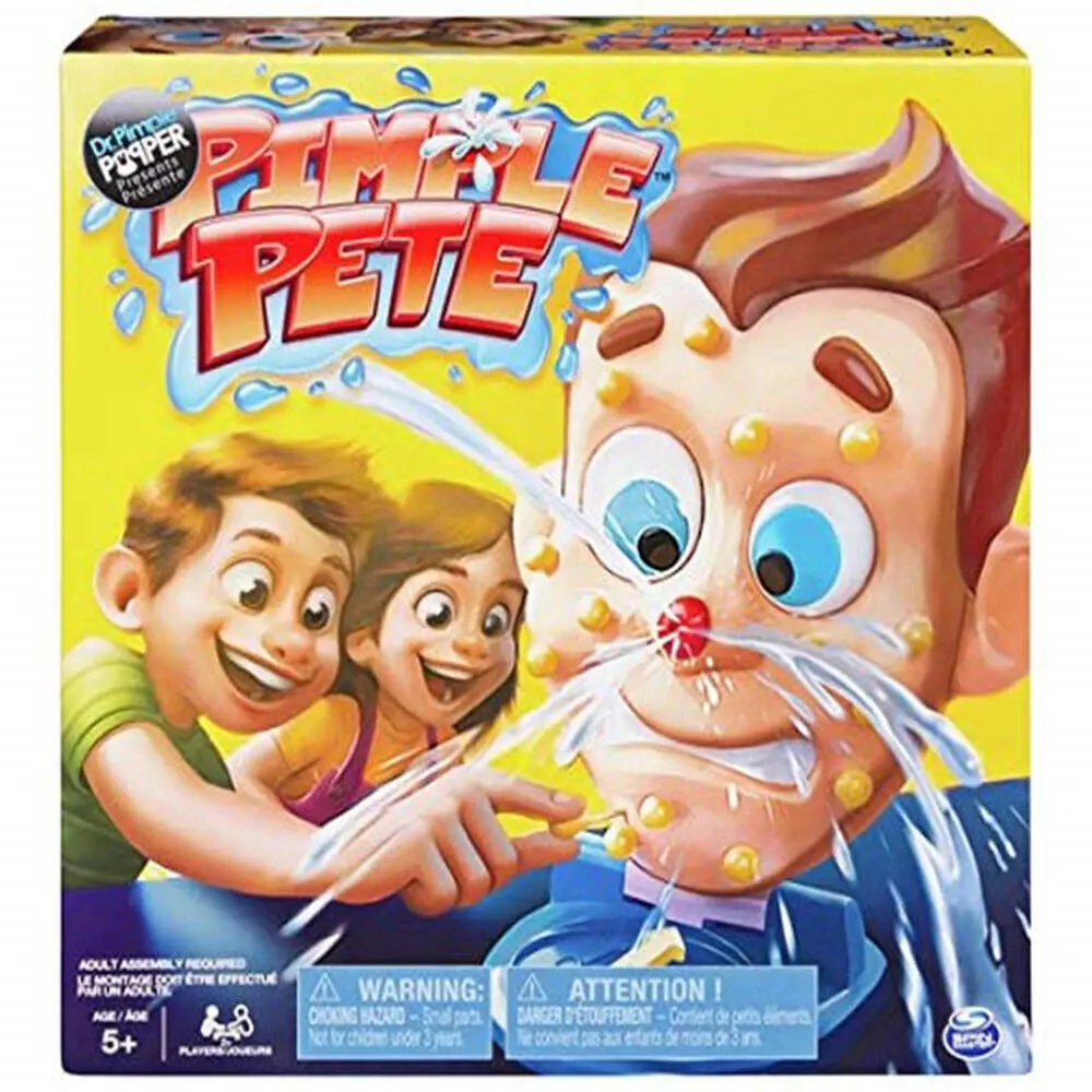 Забавные игрушки Squeeze Acne Toy Popping Puple Pete для родителей и детей, настольные игры, спрей для воды, новинка, приколы, забавные детские игрушки, подарок