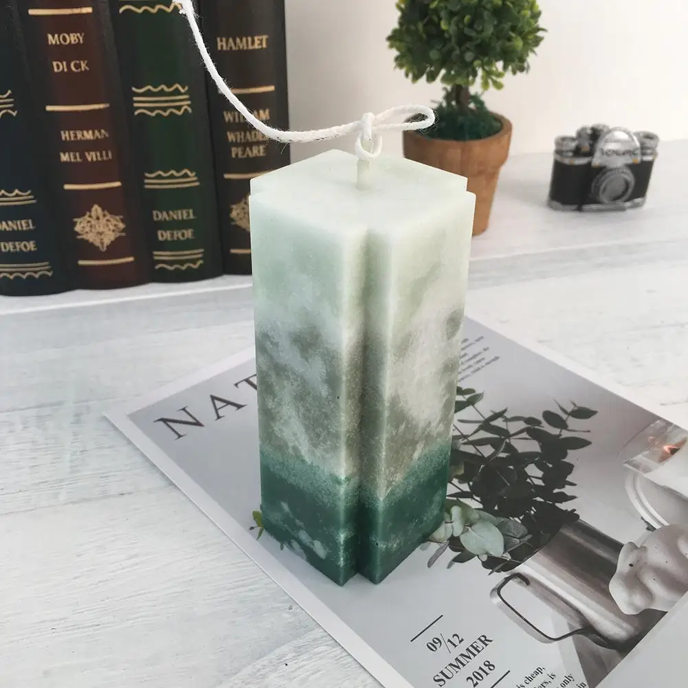 Форма для свечей силиконовая форма изготовления DIY гипсовая глиняная Смола