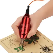 Роторная ручка для тату тихий мотор брендинг татуировки тела художественные принадлежности