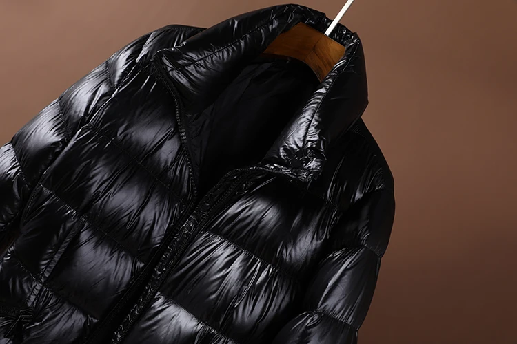 HIFI 40MM Headset Driver Headphone Speaker Unit ?Down Jacket Women Winter Style 90 White Goose Down High Density Anti Splash Slim Short Coat Zipper Placket Zipper Pocket