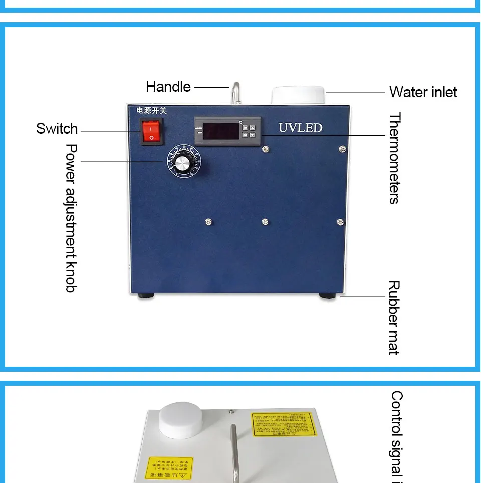 5020 нм УФ-светодиодный светильник, система водяного охлаждения для APEX, планшетный струйный принтер Epson DX5, головка принтера, УФ-светодиодная система отверждения