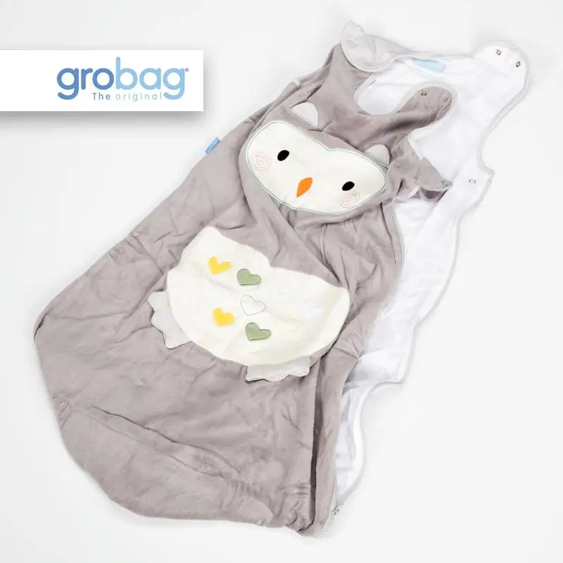 Гро компания Ollie Сова Grobag детский спальный мешок 6-18 месяцев детское спальное место