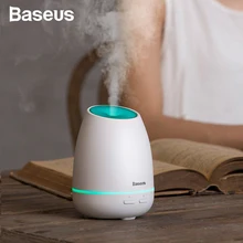 Baseus Humidifier Aroma Diffuser Aromatherapy Essential Oil Diffuser For Home With Colorful Light Smart USB Diffuser