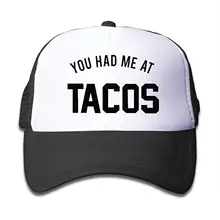 Kid's You Had Me at Tacos Wordmark бейсболка кепка с логотипом шляпа