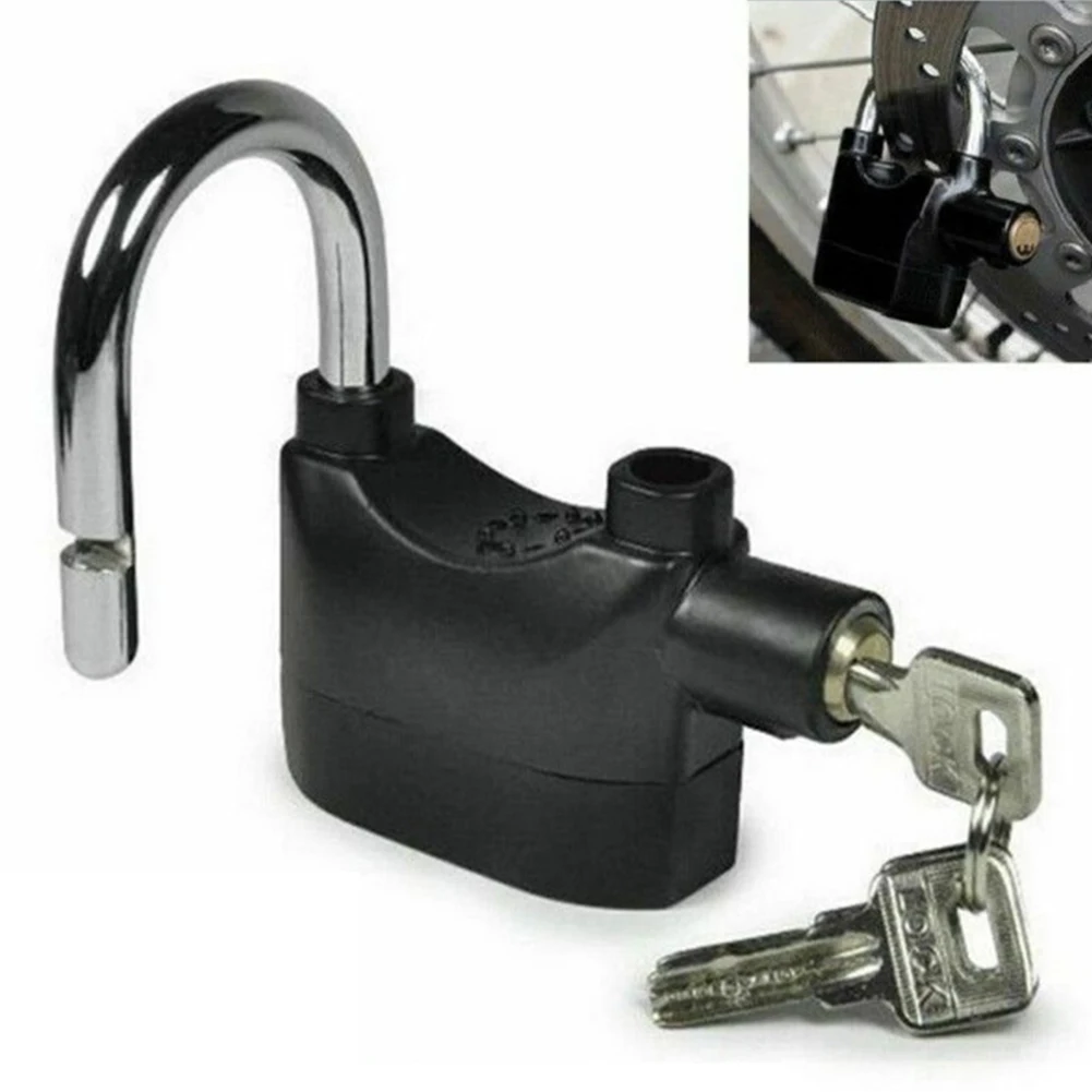

110dB Bike Bicycle Motorcycle Scooter Anti-theft Security Alarm Lock + Keys Bike Lock Bicycle Accessories Candado Bicicleta