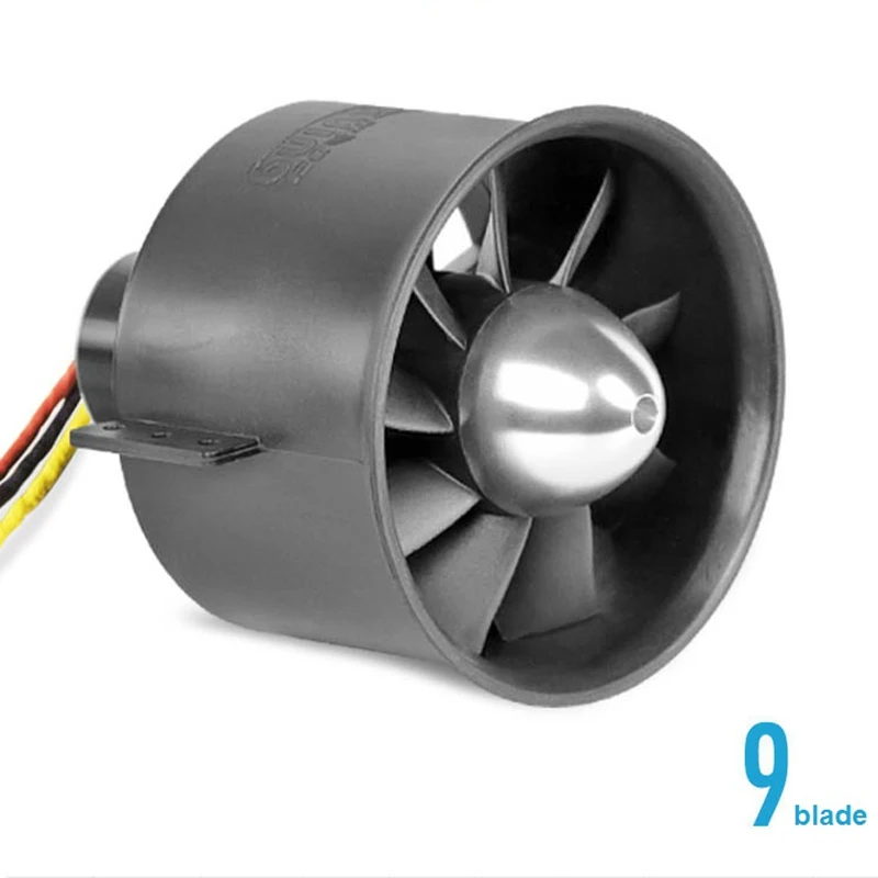 Freewing 9 Blade 90mm Metal EDF Set With 3672-1900KV 6S Version